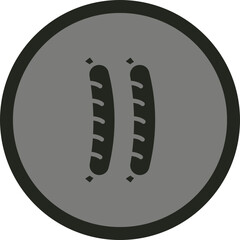 Sausages Icon Design