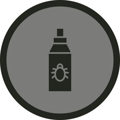 Bug Repellent Icon Design