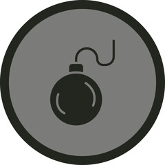 Bomb Icon Design