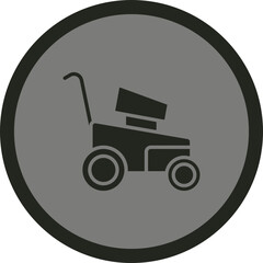 Lawn Mower Icon Design