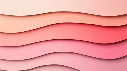 Minimalist Abstract Background with Soft Waves