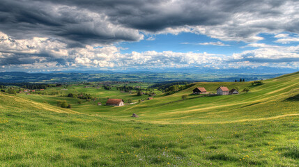 Stunning Landscape with Scenic Views and Vibrant Colors