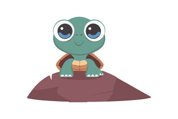 Turtle vector illustration.