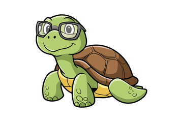 Turtle vector illustration.