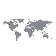 Obraz premium World Map: A minimalist gray world map in a simple, modern design. Perfect for presentations, website backgrounds, and more. 