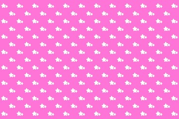 Pink background, pink background with white stars, pink pattern, stars, seamless pattern with stars, seamless pattern, pink background, pink background with white stars, pink, wrapping, fabric, card