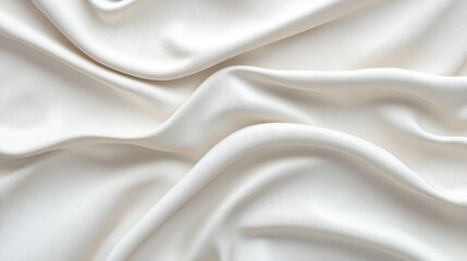 Obraz premium Elegant 3D White Fabric Texture for Backgrounds
