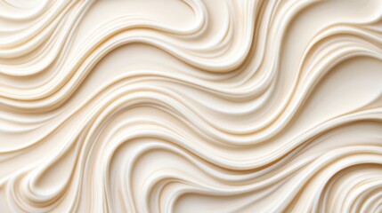 Fototapeta premium Creamy Swirls of Milk and Coffee Bliss