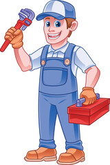 cartoon character plumber