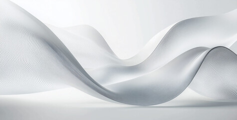 Fototapeta premium Abstract white background 