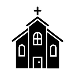 church vector icon