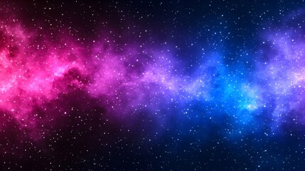 Obraz premium Vibrant Nebula Swirling with Cosmic Gas and Dust Clouds