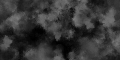 Abstract ash cloud and smoke texture in dark background. White Black fog effect transparent smoke isolated dark dramatic sky with black stormy clouds. Grunge creative and becorative fractal somke art