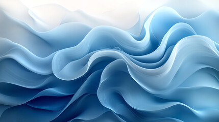 Obraz premium Beautiful multicolour abstract twisted curve lines with blend effect, smooth lines and twisted shapes in motion with space for text