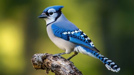Blue Jay on Branch