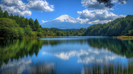 Stunning Landscape with Scenic Views and Vibrant Colors