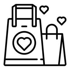 shopping bag icon