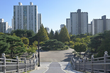 韓国の新都市：一山（イルサン・Ilsan）の街並み