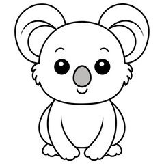 Baby Cute koala animal 