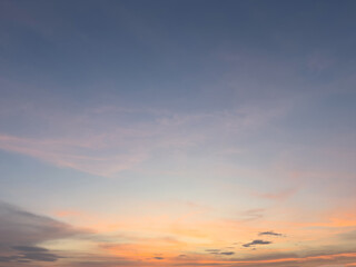 Tropical sunset sky background