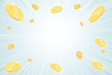  icon and gold coin symbols on various sides
