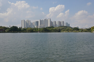 韓国の新都市：一山（イルサン・Ilsan）の街並み