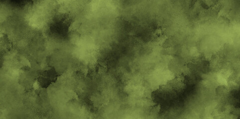 Abstract green smoke on black background, old style dark green grunge texture. beautiful bright brush painted pink or brown background for lovely design and graphics design.