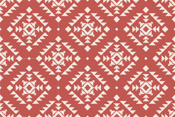 Beautiful ethnic tribal pattern rug. Aztec seamless pattern. fabric folk embroidery. Ikat style. for carpet, clothing, batik, motif.