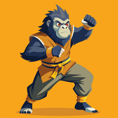 gorilla kung fu