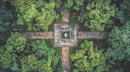 Baroque Garden Aerial