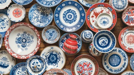 Porcelain: This high-fired ceramic is known for its exquisite translucence and strength, making it a favorite for fine dinnerware and decorative items.
