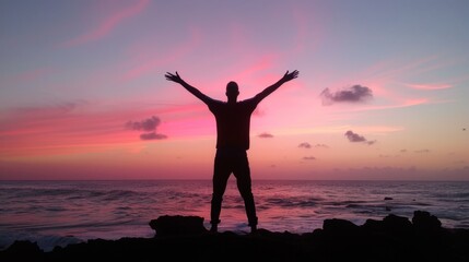 Fototapeta premium Thank God, Thanksgiving, prayer, Christianity,cross, religion, sunset, sky, christ, easter, god, church, faith, silhouette, religious, crucifix, crucifixion, catholic, symbol, sunrise, resurrection, h