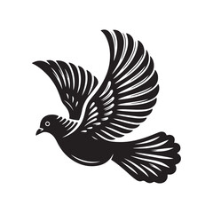 dove of peace, Dove icon, Dove vector icon
