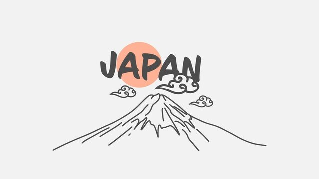 Japanese Mountain Spiritual Zen Title Intro