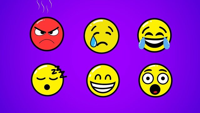 Animated Emoji Smiley Stickers Pack