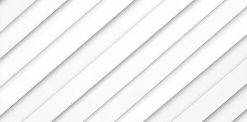 Obraz premium Abstract white background with diagonal stripes creates clean and modern aesthetic, perfect for various design projects. simplicity evokes sense of calm and sophistication
