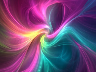 Obraz premium Colorful spiral background