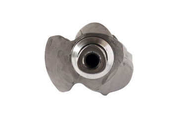Engine Crankshaft on a white background