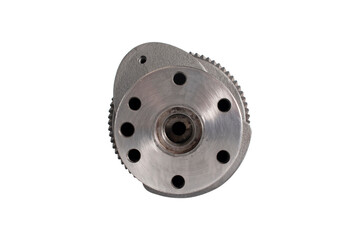 Engine Crankshaft on a white background