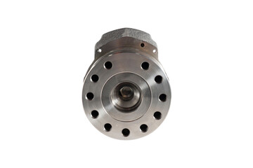 Engine Crankshaft on a white background