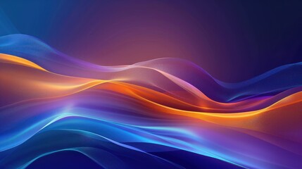 Fototapeta premium Abstract Waves of Color