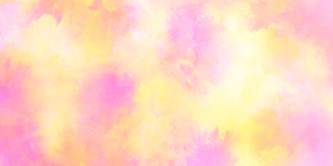 Abstract bright and shinny lovely soft color watercolor background, Colorful and bright watercolor background texture with watercolor splashes, Abstract hand drawn watercolor drawing on a paper.