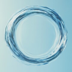 Swirling water vortex