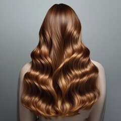 Fototapeta premium hair style with hair