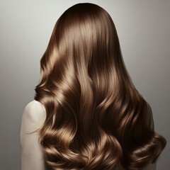 Naklejka premium hair of a woman