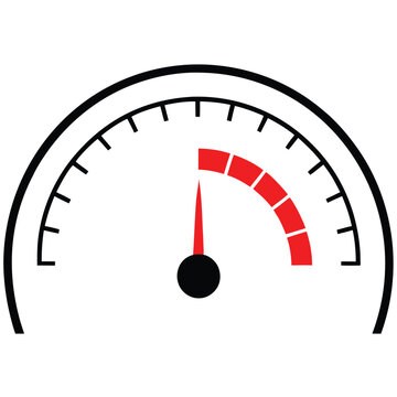 recommend clip art: Speedometer vector line art.