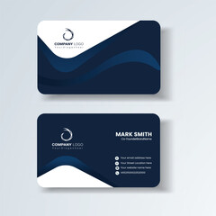 Business card design template, Clean professional business card template, visiting card, business card template.