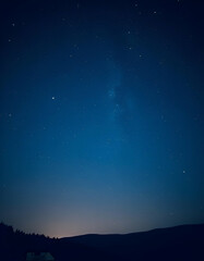 starry night sky
