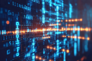 Computer Security Day. November 30. Holiday illustration.