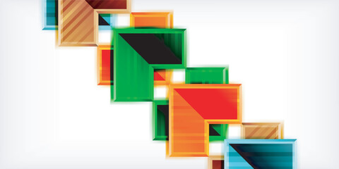 Arrow symbols created with 3d effects and line texture geometric abstract background